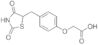 Acetic acid, 2-[4-[(2,4-dioxo-5-thiazolidinyl)methyl]phenoxy]-