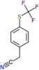 {4-[(trifluoromethyl)sulfanyl]phenyl}acetonitrile