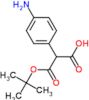 2-(4-Aminophenyl)-3-tert-butoxy-3-oxopropanoic acid