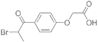 4-(2-bromopropionyl)phenoxyacetic acid