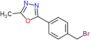 2-[4-(bromomethyl)phenyl]-5-methyl-1,3,4-oxadiazole