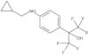 4-[(Cyclopropylmethyl)amino]-α,α-bis(trifluoromethyl)benzenemethanol