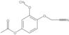 2-[4-(Acetyloxy)-2-methoxyphenoxy]acetonitrile