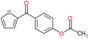[4-(thiophene-2-carbonyl)phenyl] acetate
