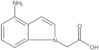 4-Amino-1H-indole-1-acetic acid