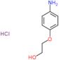 2-(4-aminophenoxy)ethanol hydrochloride (1:1)