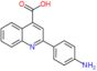 2-(4-aminophenyl)quinoline-4-carboxylic acid