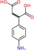 2-(4-aminophenyl)butanedioic acid