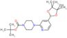 1,1-Dimethylethyl 4-[4-(4,4,5,5-tetramethyl-1,3,2-dioxaborolan-2-yl)-2-pyridinyl]-1-piperazinecarb…