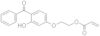 2-(4-benzoyl-3-hydroxyphenoxy)ethyl acrylate