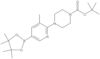 1,1-Dimethylethyl 4-[3-methyl-5-(4,4,5,5-tetramethyl-1,3,2-dioxaborolan-2-yl)-2-pyridinyl]-1-pip...