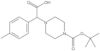 4-[(1,1-Dimethylethoxy)carbonyl]-α-(4-methylphenyl)-1-piperazineacetic acid