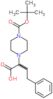 2-[4-(tert-butoxycarbonyl)piperazin-1-yl]-4-phenylbutanoic acid