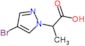 2-(4-bromo-1H-pyrazol-1-yl)propanoic acid