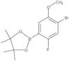 2-(4-Bromo-2-fluoro-5-methoxyphenyl)-4,4,5,5-tetramethyl-1,3,2-dioxaborolane