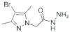 2-(4-BROMO-3,5-DIMETHYL-1H-PYRAZOL-1-YL)ETHANOHYDRAZIDE