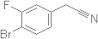 4-bromo-3-fluorophenylacetonitrile