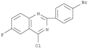 Quinazoline,2-(4-bromophenyl)-4-chloro-6-fluoro-