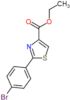 Ethyl 2-(4-bromophenyl)-1,3-thiazole-4-carboxylate