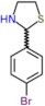 2-(4-bromophenyl)-1,3-thiazolidine