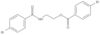 2-[(4-Bromobenzoyl)amino]ethyl 4-bromobenzoate