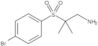 2-[(4-Bromophenyl)sulfonyl]-2-methyl-1-propanamine