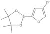 2-(4-Bromo-2-furanyl)-4,4,5,5-tetramethyl-1,3,2-dioxaborolane