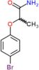 2-(4-bromophenoxy)propanamide