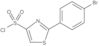 2-(4-Bromophenyl)-4-thiazolesulfonyl chloride