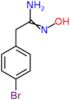 2-(4-bromophenyl)-N'-hydroxyethanimidamide