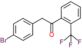 2-(4-bromophenyl)-1-[2-(trifluoromethyl)phenyl]ethanone