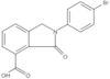 2-(4-Bromophenyl)-2,3-dihydro-3-oxo-1H-isoindole-4-carboxylic acid