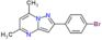 2-(4-bromophenyl)-5,7-dimethylpyrazolo[1,5-a]pyrimidine