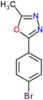 2-(4-bromophenyl)-5-methyl-1,3,4-oxadiazole