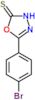 5-(4-bromophenyl)-1,3,4-oxadiazole-2(3H)-thione