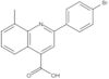 Acido 2-(4-bromofenil)-8-metil-4-chinolinecarbossilico