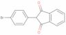 2-(4-Bromophenyl)-1H-indene-1,3(2H)-dione