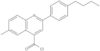 2-(4-Butylphenyl)-6-methyl-4-quinolinecarbonyl chloride