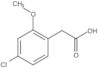 4-Chloro-2-methoxyphenylacetic acid