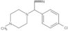 α-(4-Chlorophenyl)-4-methyl-1-piperazineacetonitrile
