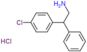2-(4-chlorophenyl)-2-phenylethanamine hydrochloride