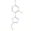 1,3,4-Oxadiazole, 2-(4-chloro-2-fluorophenyl)-5-(chloromethyl)-