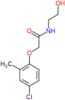 2-(4-chloro-2-methylphenoxy)-N-(2-hydroxyethyl)acetamide