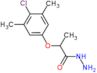 2-(4-chloro-3,5-dimethylphenoxy)propanehydrazide