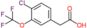 [4-chloro-3-(trifluoromethoxy)phenyl]acetic acid