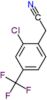 [4-Chloro-3-(trifluoromethyl)phenyl]acetonitrile