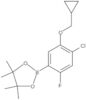 2-[4-Chloro-5-(cyclopropylmethoxy)-2-fluorophenyl]-4,4,5,5-tetramethyl-1,3,2-dioxaborolane