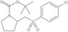 1,1-Dimethylethyl 2-[[(4-chlorophenyl)sulfonyl]methyl]-1-pyrrolidinecarboxylate