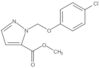 Methyl 1-[(4-chlorophenoxy)methyl]-1H-pyrazole-5-carboxylate