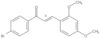 (2E)-1-(4-Bromophenyl)-3-(2,4-dimethoxyphenyl)-2-propen-1-one